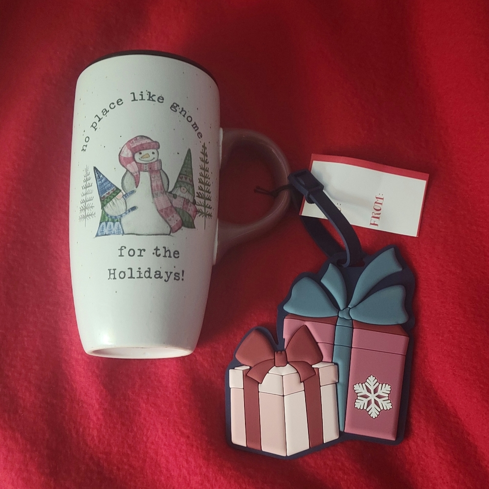 Christmas travel mug